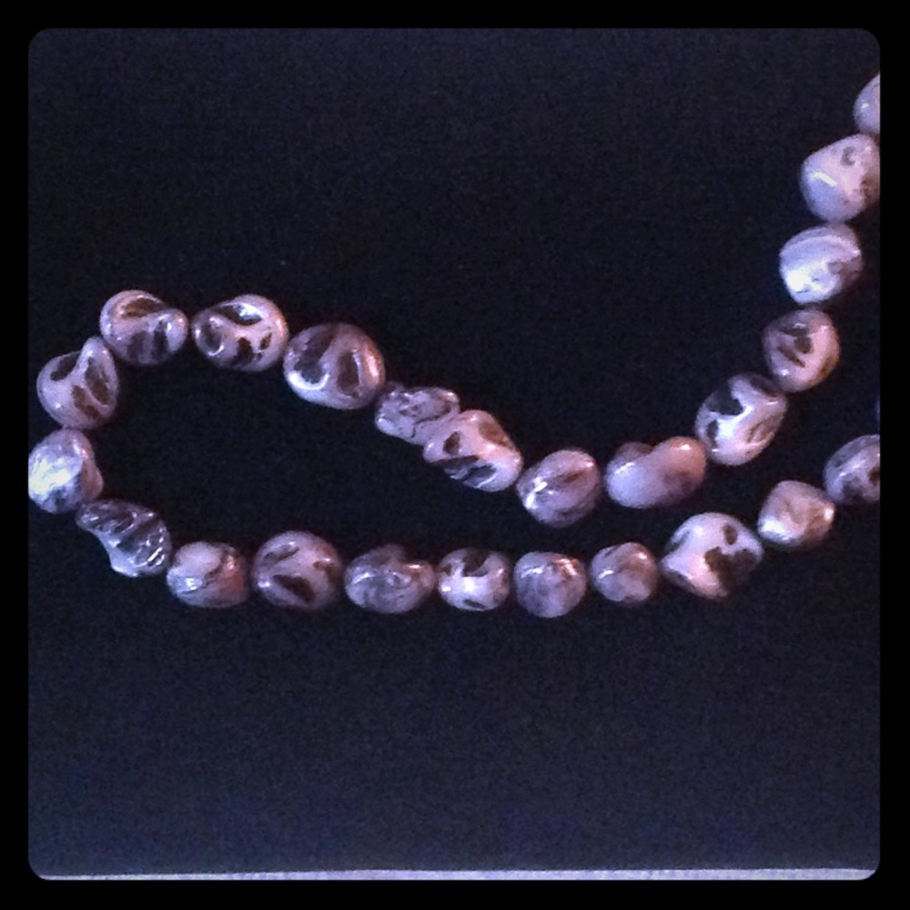 Obsidian necklace